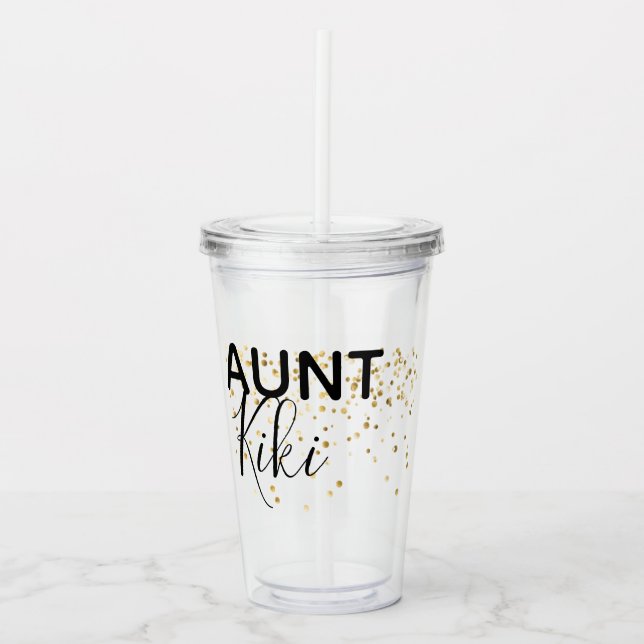 Personalized Aunt Cup (Front)