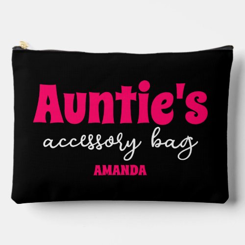 Personalized Aunties  Accessory Pouch