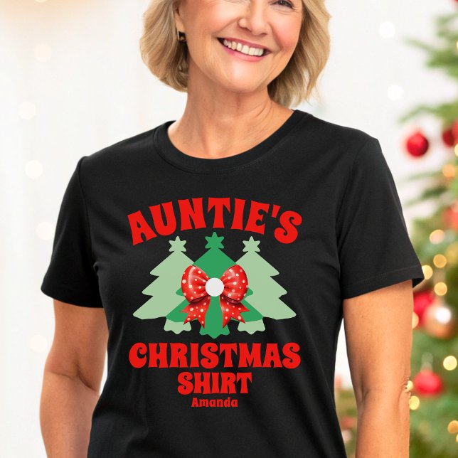 Personalized Auntie's Christmas Shirt (Creator Uploaded)