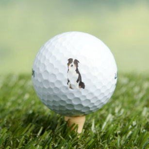Personalized Aussie Australian Shepherd Golf Balls