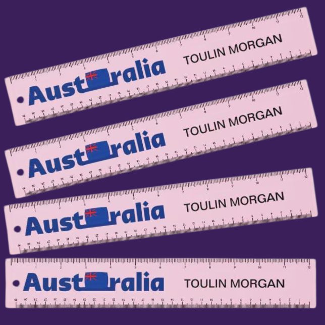 Personalized  Australia Flag Ruler (Creator Uploaded)