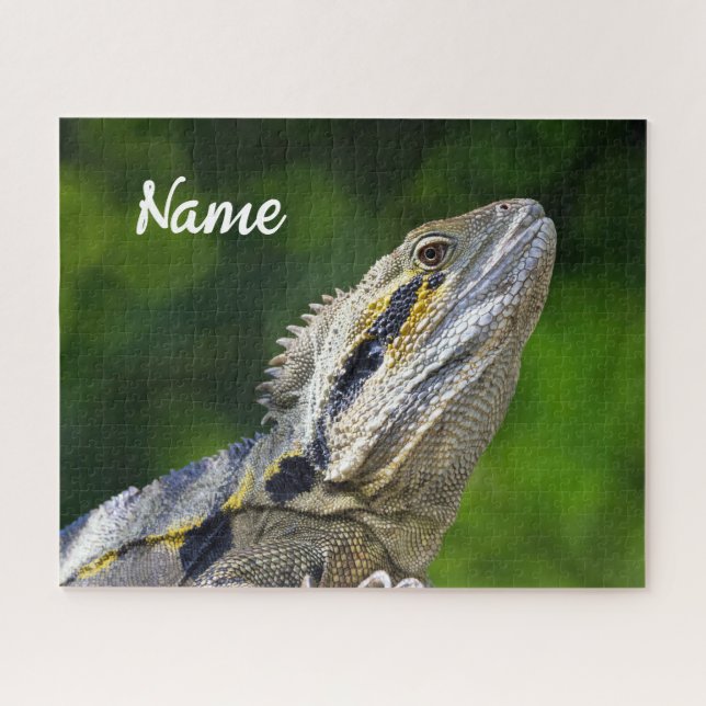 Personalized Australian Water Dragon Jigsaw Puzzle (Horizontal)