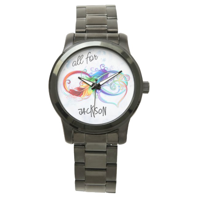 Personalized Autism Acceptance Watch (Front)