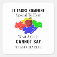 Personalized Autism Awareness Special Ed Teacher
