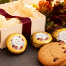 Personalized Autumn Floral Thanksgiving
