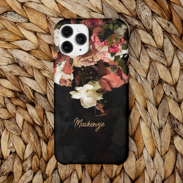 Personalized Autumn Flowers Stylized Print Case (Creator Uploaded)