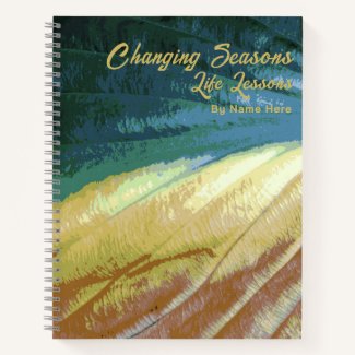 Personalized Autumn Leaf, Changing Seasons Journal