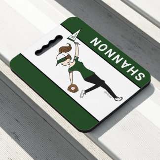 Personalized Avatar #1 Baseball Fan Seat Cushion