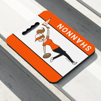 Personalized Avatar #1 Football Fan Seat Cushion