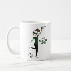 Personalized Avatar #1 Soccer Fan Coffee Mug