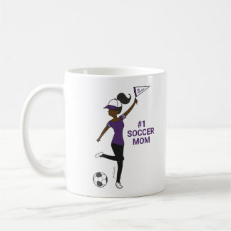 Personalized Avatar #1 Soccer Fan Coffee Mug
