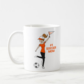 Personalized Avatar #1 Soccer Fan Coffee Mug
