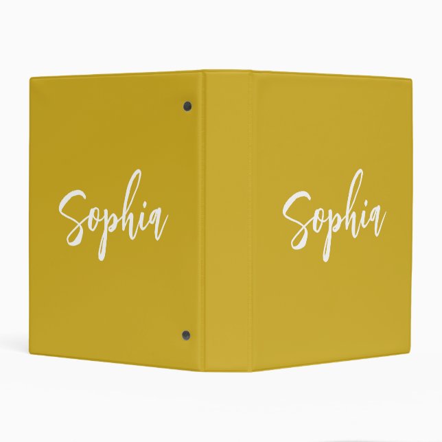 Personalized Avery Mini Binder, Custom Name Binder (Background)