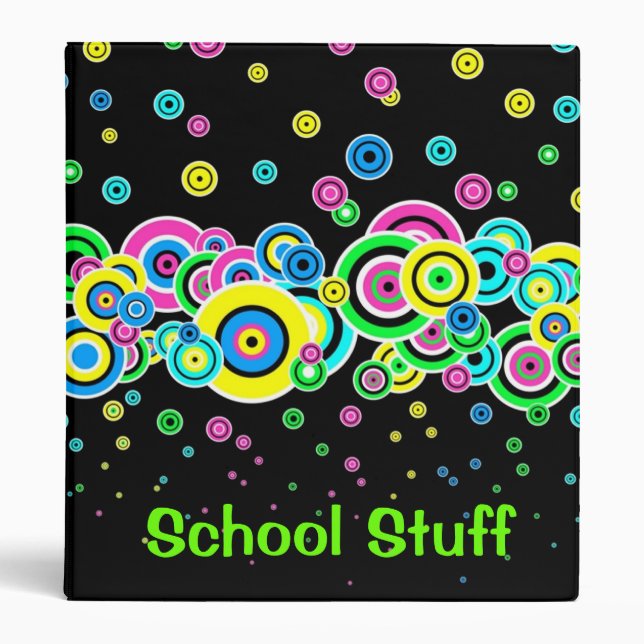 Personalized Avery school Binder Memory book (Front)