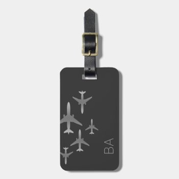 Personalized Aviation Luggage Tag by istanbuldesign at Zazzle