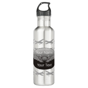 Plane Water Bottle, 12oz