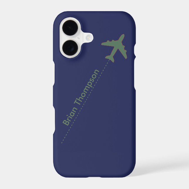 personalized aviator Case-Mate iPhone case (Back)