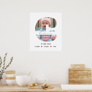 Personalized Baby Alphabet Letter - C - Poster