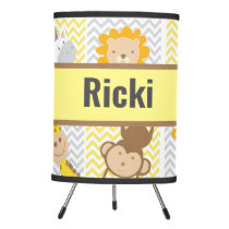Personalized baby animals kids lamp