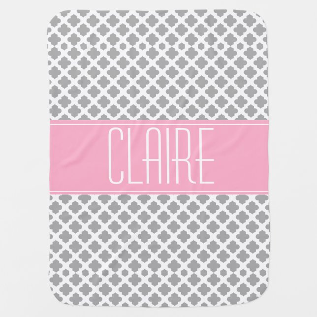 Personalized Baby Blanket (Front)