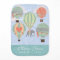 Personalized Baby Blanket Hot Air Balloon Elephant