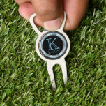 Personalized Baby Blue Divot Tool<br><div class="desc">Baby Blue golf ball marker and divot tool ready for you to personalized. ✔Note: Not all template areas need changed. 📌If you need further customization, please click the "Click to Customize further" or "Customize or Edit Design" button and use our design tool to resize, rotate, change text color, add text...</div>