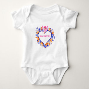 Personalized baby bodysuit