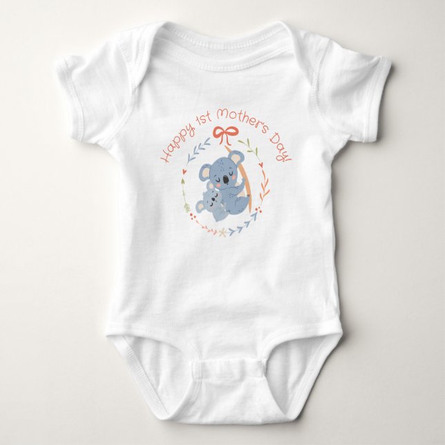 Personalized Baby Bodysuit (Front)