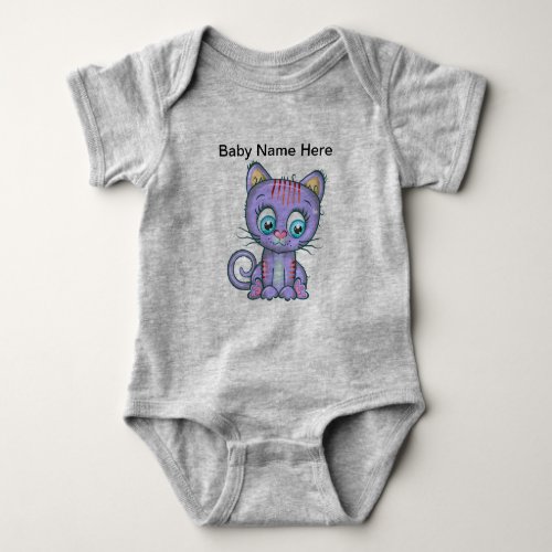 Personalized baby bodysuits collection