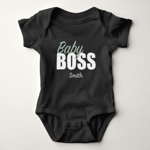 Personalized Baby BOSS Baby Bodysuit
