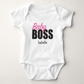 Personalized Baby BOSS Bodysuit