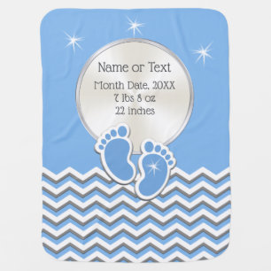 Personalized Baby Boy Blankets with Name