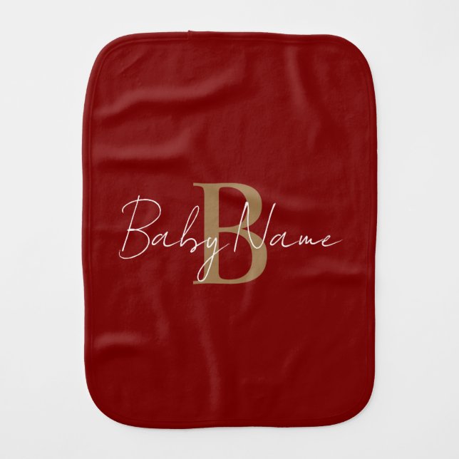 Personalized Baby Bump Cloth with Custom Name (Front)