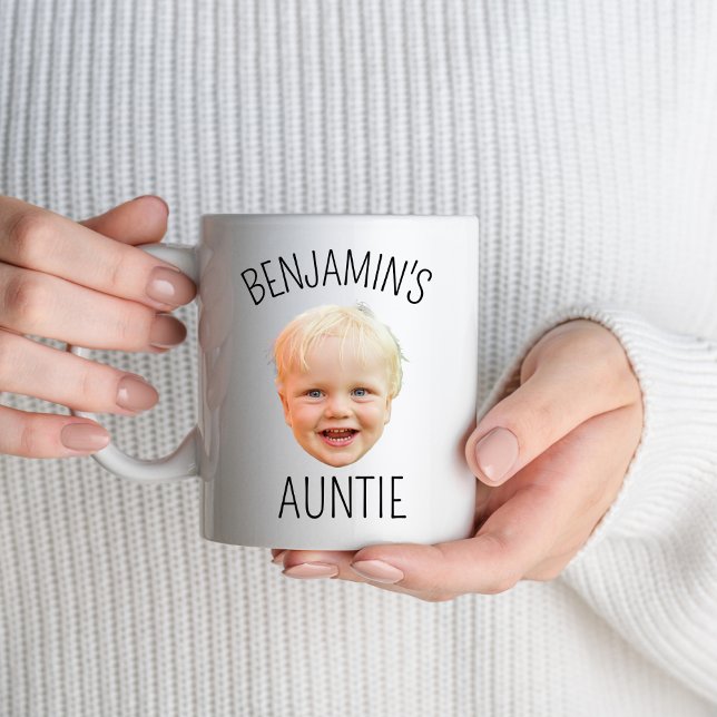 Personalized Baby Face Baby Picture Birthday Party Mug (Creator Uploaded)