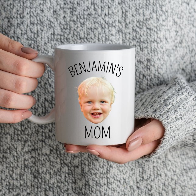 Personalized Baby Face Dad Mom Custom Baby Picture Mug (Creator Uploaded)