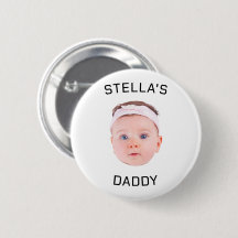 Personalized Baby Face Photo Dad Gift