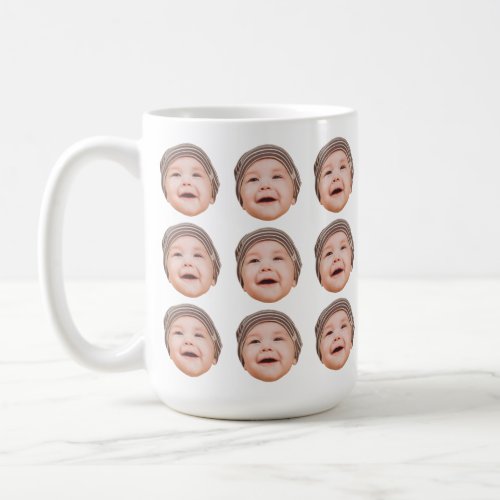 Personalized Baby Face Photos Cute Coffee Mug