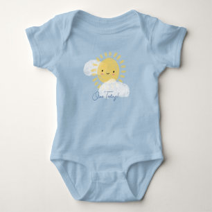Personalized Baby First Birthday Outfit Bodysuit