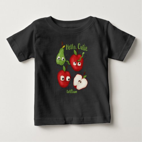 Personalized Baby Fruit Tee