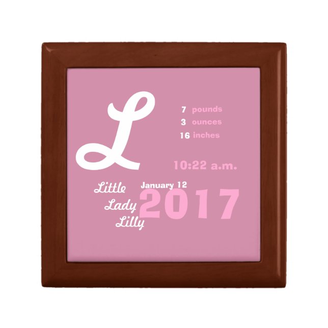 Personalized Baby Gift Box (Front)