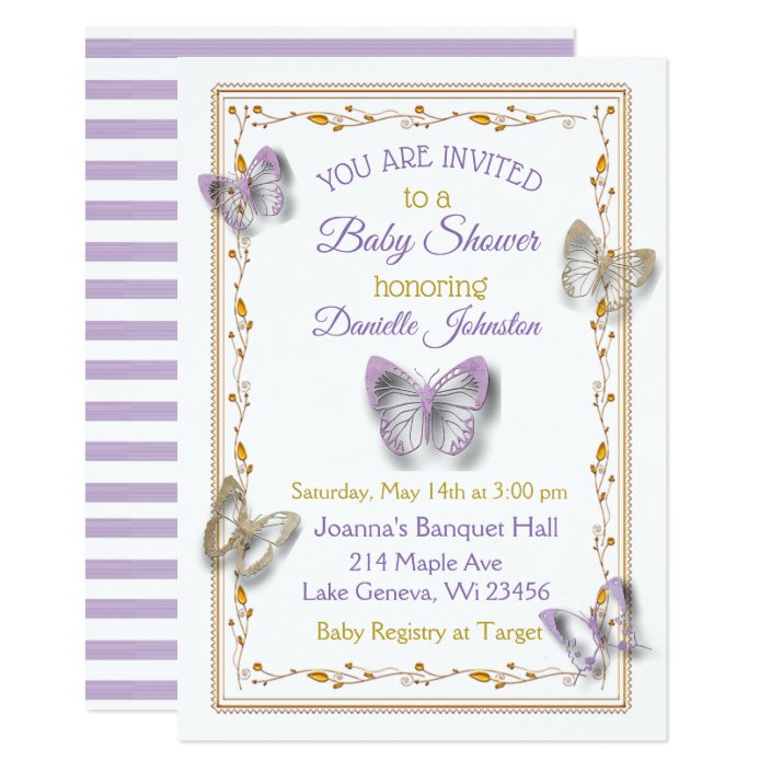 personalized baby shower invitations