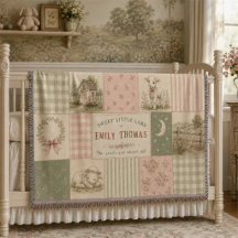 Personalized Baby Girl Storybook Lamb Farmyard