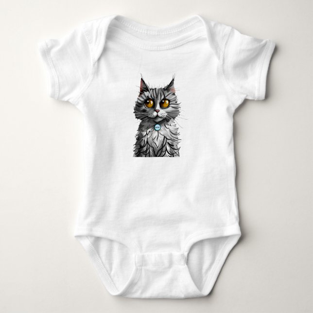 Personalized Baby Jersey Bodysuit (Front)