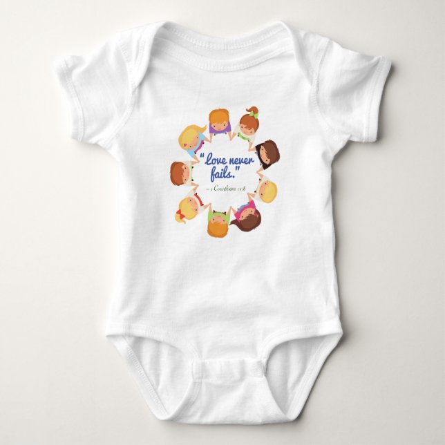Personalized Baby Jersey Bodysuit  (Front)