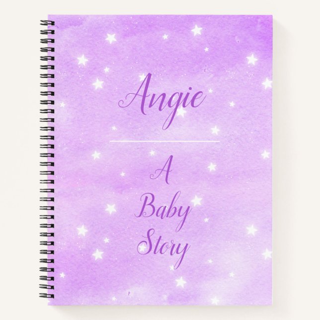 Personalized Baby Journal (Front)