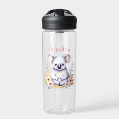 Personalized Baby Koala Bear  Water Bottle