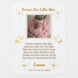 Personalized Baby Memorial Baby Blanket