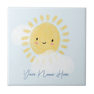 Personalized Baby Momento Keepsake Ceramic Tile
