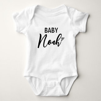 Personalized Baby Name Announcement Gift Baby Bodysuit