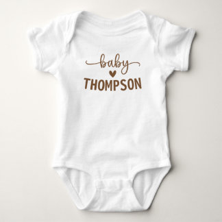 Personalized Baby Name, Custom Coming Soon Newborn Bodysuit